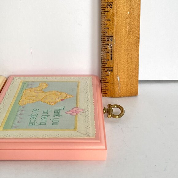 1980s Hallmark Inspirational Wall Plaques Set Of 2 With Gold Hangers - Picture 9 of 10